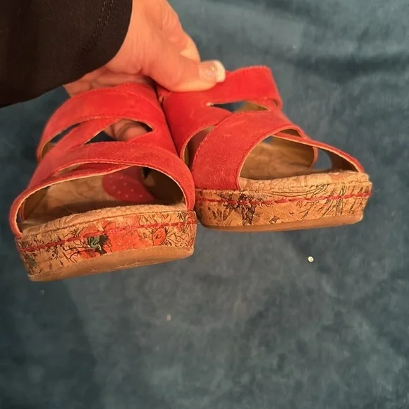 B.O.C. Leather Slides Size 7 - Picture 4 of 7